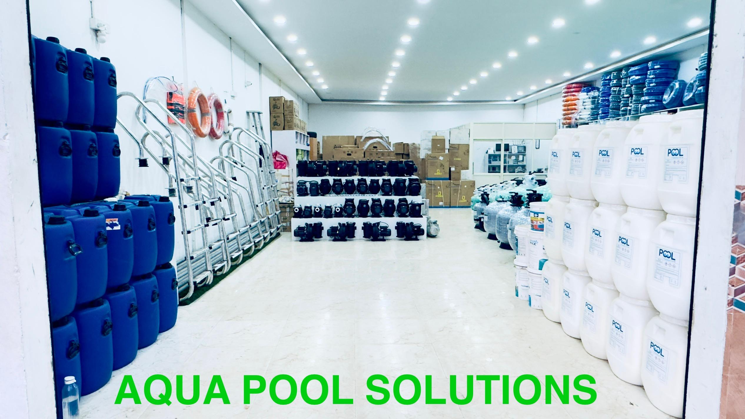 Aqua Pool Solutions Main Showroom Aisle